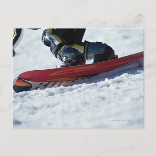 Snowboarding 4 briefkaart (Voorkant)
