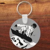 Snowboarding 5 sleutelhanger (Voorkant)