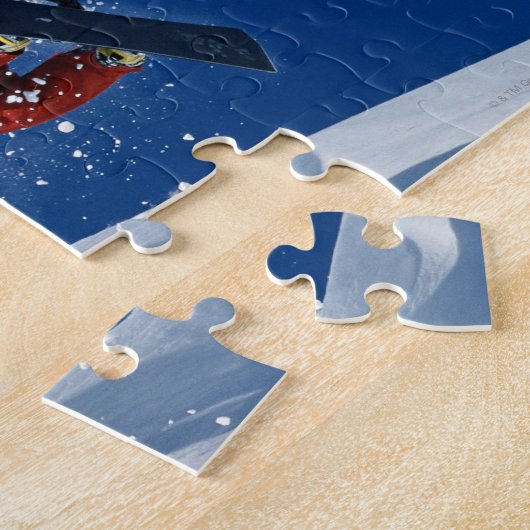 Snowboarding 8 legpuzzel (Zijkant)