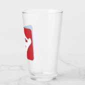 Snowboarding All Star Glas (Links)