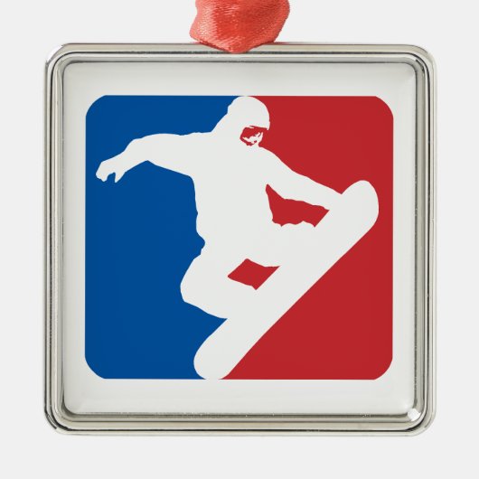 Snowboarding All Star Metalen Ornament (Voorkant)