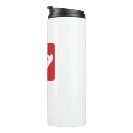 Snowboarding All Star Thermosbeker (Geroteerd rechts)