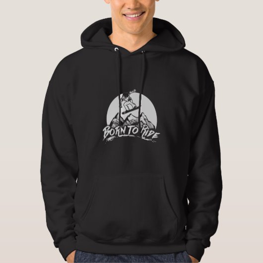 Snowboarding | Après-Ski Snowboard Mountains Gifts Hoodie (Voorkant)