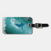 Snowboarding Bagagelabel (Voorkant horizontaal)