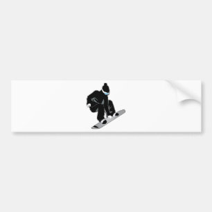 Snowboarding Bumpersticker