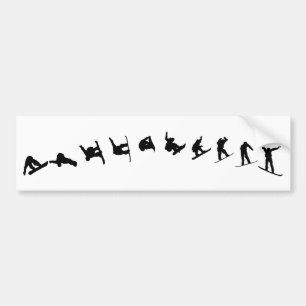 Snowboarding Bumpersticker