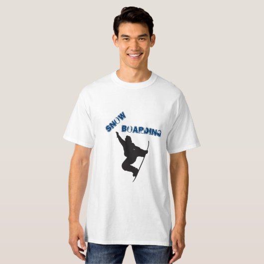 Snowboarding by Shirt to Design (Voorkant volledig)