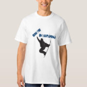 Snowboarding by Shirt to Design (Voorkant)