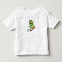 Snowboarding Dinosaur