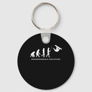 Snowboarding Evolution  Snowboard Gift Sleutelhanger