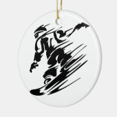 Snowboarding Extreme Sport Ornament (Links)