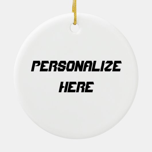 Snowboarding Extreme Sport Ornament (Achterkant)