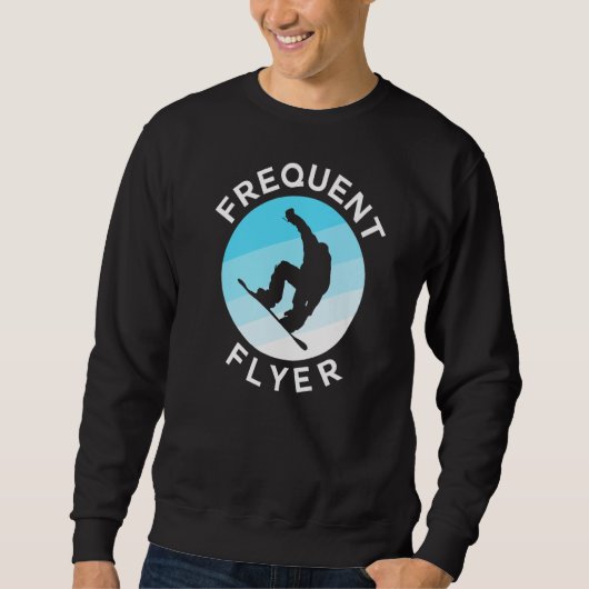 Snowboarding Frequent Flyer Trui (Voorkant)