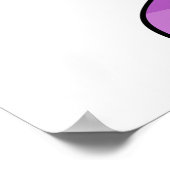 Snowboarding Girl Snow Fun Poster (Hoek)