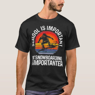 Snowboarding Goggles Snowboarder Freestyle Downhil T-shirt