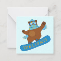 Snowboarding grappig Beer