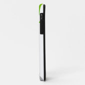 Snowboarding Green Alien iPhone 5 Hoesje (Achterkant/links)