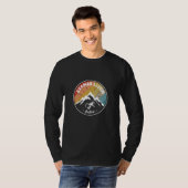 Snowboarding in Axamer lizum Austria T-shirt (Voorkant volledig)