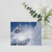 Snowboarding in Snowbird Resort, Wasatch Briefkaart (Staand voorkant)