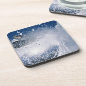 Snowboarding in Snowbird Resort, Wasatch Onderzetter (Linkerzijde)