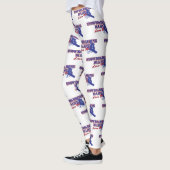Snowboarding is een leven dat leeft leggings (Links)