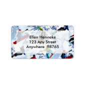 Snowboarding is niet alles het enige dat het is etiket (Voorkant)