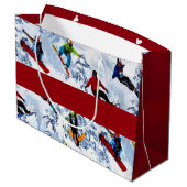 Snowboarding is niet alles large cadeautasje (Achterkant Gekanteld)