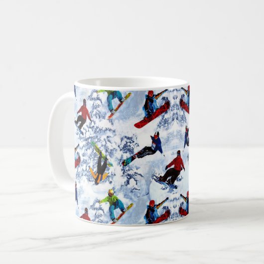 Snowboarding is niet alles mok (Voorkant links)