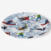 Snowboarding is niet alles papieren bordje (Gekanteld)