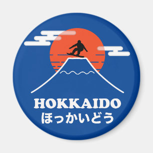 Snowboarding, Japan Hokkaido Magneet