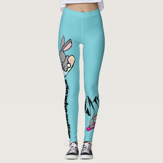 Snowboarding leggings (Voorkant)