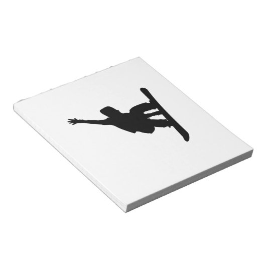 Snowboarding Notitieblok (Schuin)