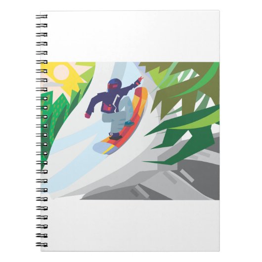 Snowboarding Notitieboek (Voorkant)