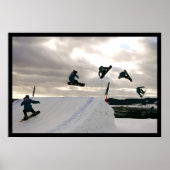 Snowboarding Poster (Voorkant)