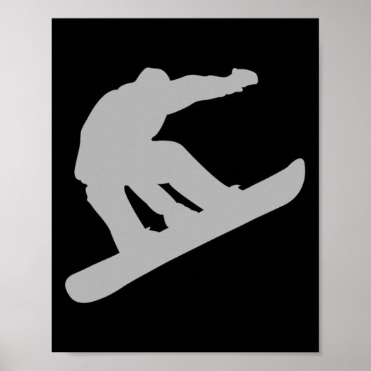 Snowboarding Poster (Voorkant)