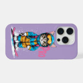 Snowboarding Pro iPhone Hoesje (Achterkant horizontaal)