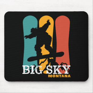 Snowboarding Resort Big Sky Montana Muismat