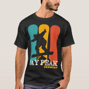  Snowboarding Resort Jay Peak Vermont  T-shirt