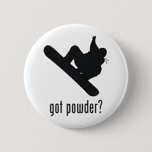 Snowboarding Ronde Button 5,7 Cm (Voorkant)