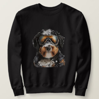 Snowboarding Ski Bernedole Bernese Dog Dad Trui