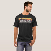 Snowboarding skiating Send it finsendit grappig T-shirt (Voorkant volledig)
