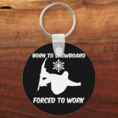 Snowboarding Sleutelhanger (Voorkant)