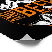 Snowboarding Snowboard  Beer Poster (Hoek)