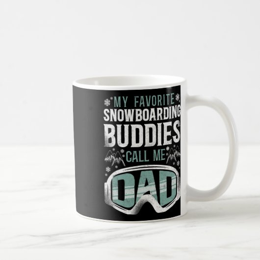 Snowboarding Snowboard  Dad Koffiemok (Rechts)