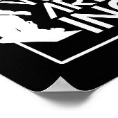 Snowboarding Snowboard Gift Love Snowboarding Poster (Hoek)