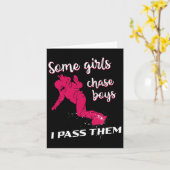 Snowboarding Snowboard  Girl Kaart (Gele Bloem)