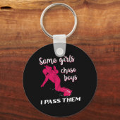 Snowboarding Snowboard  Girl Sleutelhanger (Voorkant)