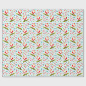 Snowboarding Snowboarder Christmas Holiday Gift Cadeaupapier (Vlak)