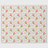 Snowboarding Snowboarder Christmas Holiday Gift Cadeaupapier (Vlak)