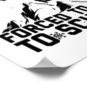 Snowboarding | Snowboarder Snowboard Ski Gifts Poster (Hoek)